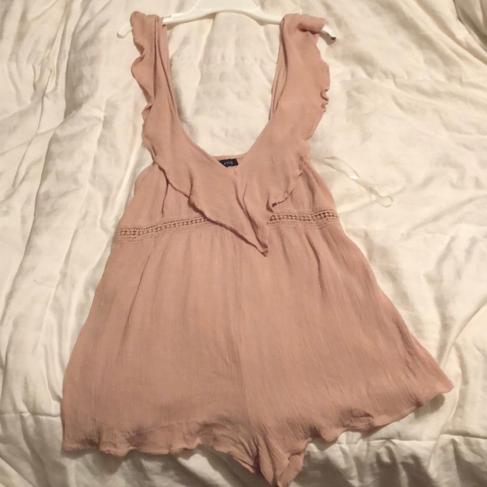 Blush pink romper